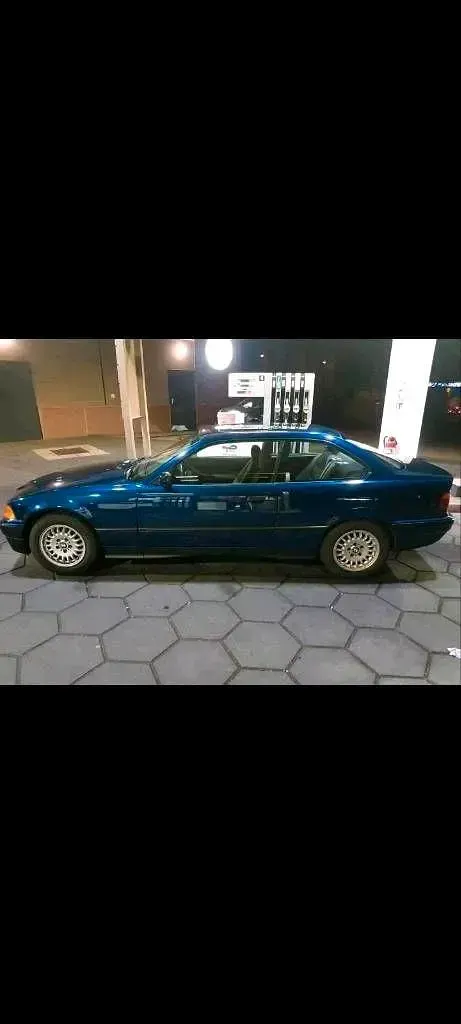 Brugt BMW 318 140 HK (102 kW) 1993 Blå Coupe