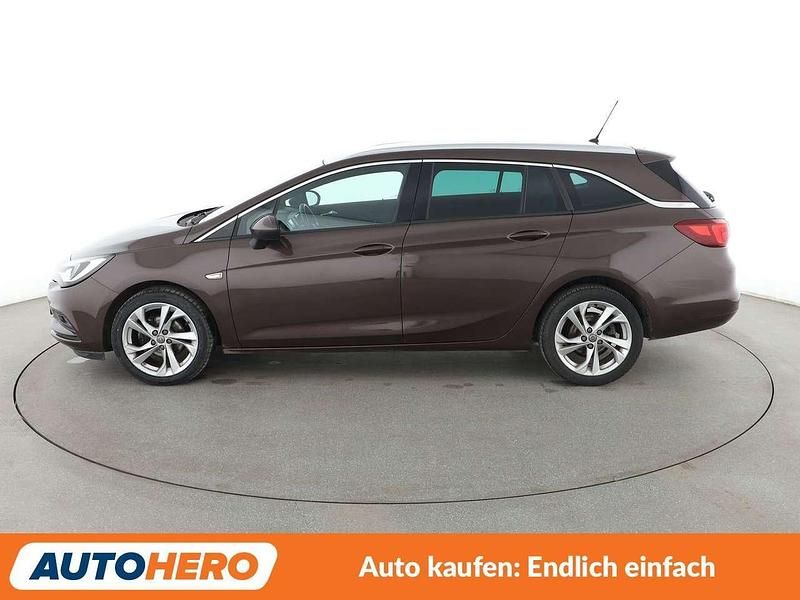Gebraucht Opel Astra Dynamic 125 PS (91 kW) 2018 Braun Kombi