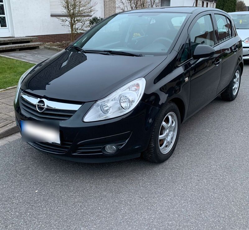 Verkauft Opel Corsa D schwarz 4/5 Türe., gebraucht 2008, 185.000 km in  Niedersachsen - ...