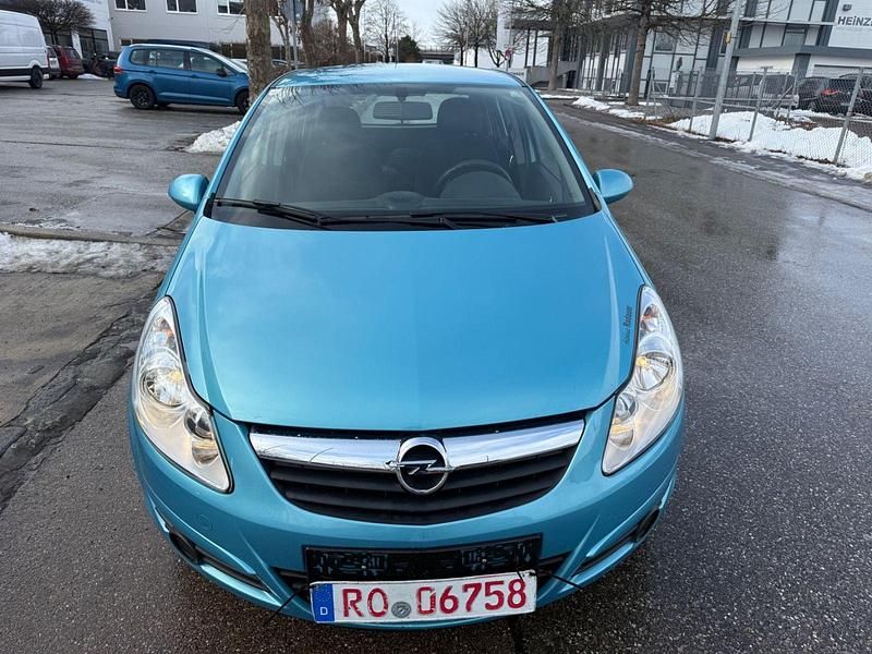 Gebraucht Opel Corsa Edition 69 PS (50 kW) 2011 Blau Kleinwagen