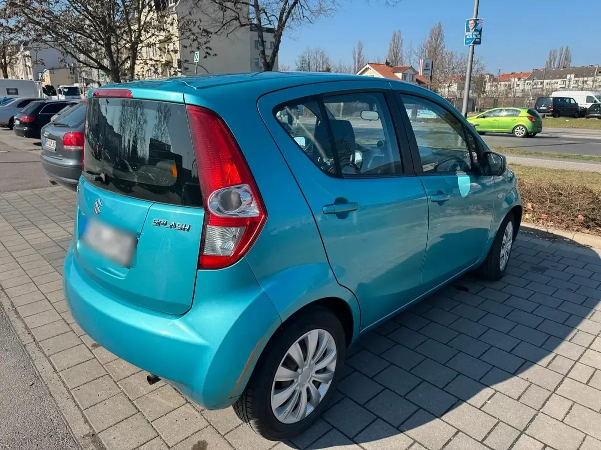 Brugt Suzuki Splash 94 HK (69 kW) 2011 Blå Hatchback