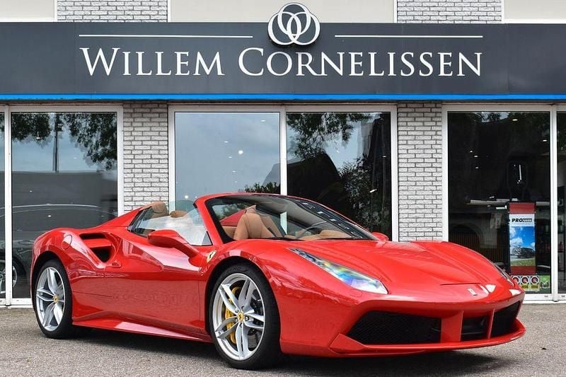 Rot Gebraucht 2019 Ferrari 488 Cabrio | 259.950 € (Fairer Preis) - Bild 1/4