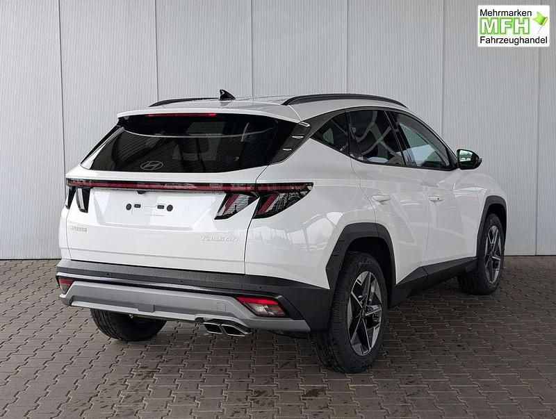 Gebraucht Hyundai Tucson GO! 215 PS (158 kW) 2024 Atlas white SUV