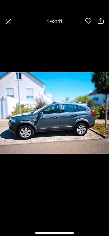Silber Gebraucht 2011 Chevrolet Captiva SUV | 6.700 € (Fairer Preis) - Bild 1/4