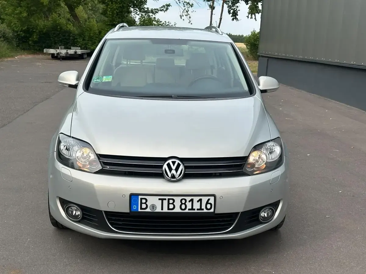 Gebraucht VW Golf Plus Highline 122 PS (89 kW) 2008 Silber Van / Kleinbus
