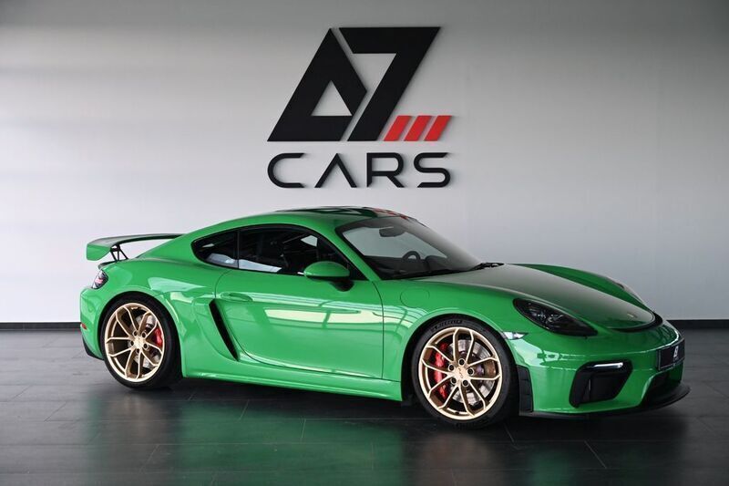 Grün Gebraucht 2021 Porsche Cayman GT4 Coupé | 123.000 € - Bild 1/4