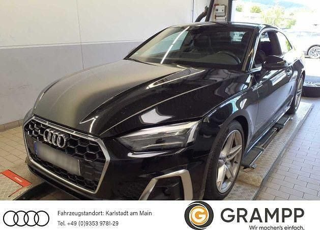 Mythosschwarz metallic Gebraucht 2021 Audi A5 Basis Coupé | 39.770 € (Fairer Preis) - Bild 1/4