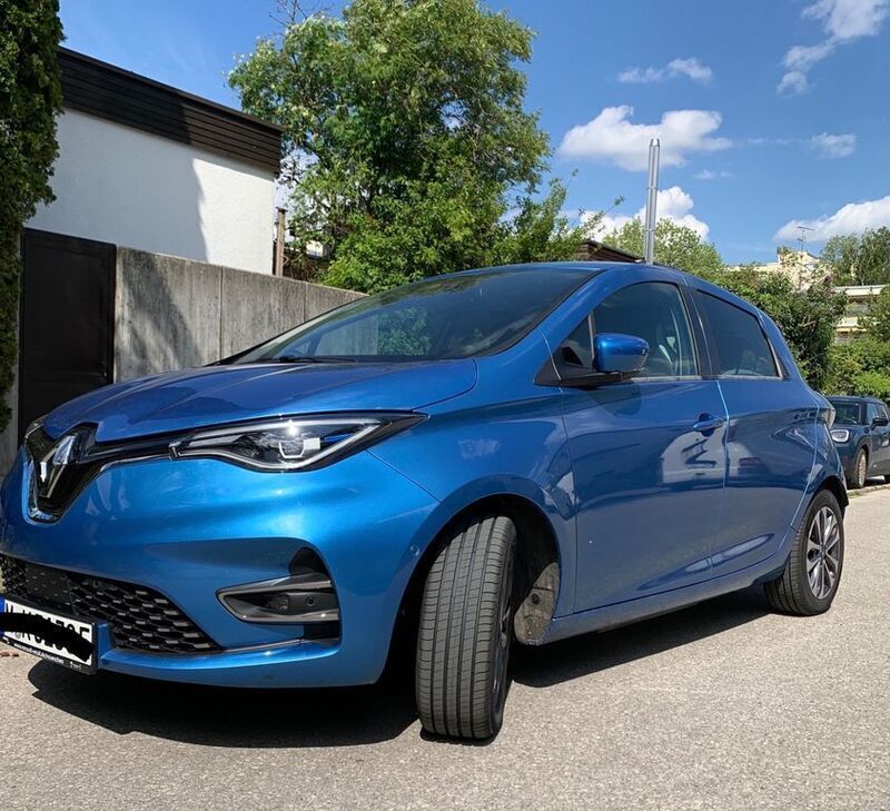 Blau Gebraucht 2020 Renault Zoe Experience Kleinwagen | 14.490 € (Etwas zu teuer) - Bild 1/4