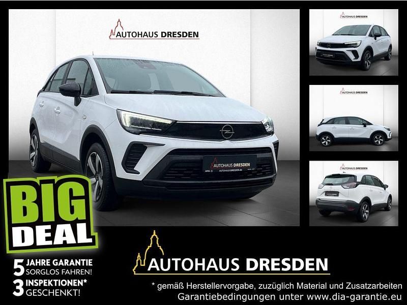 Jade weiss (metallic) Gebraucht 2021 Opel Crossland X Edition SUV | 11.350 € (Superpreis) - Bild 1/4
