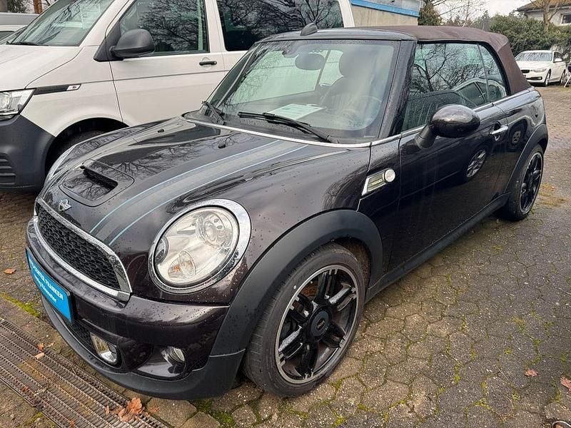 Braun Gebraucht 2014 Mini Cooper S Cabriolet Cabrio | 10.650 € (Superpreis) - Bild 1/4
