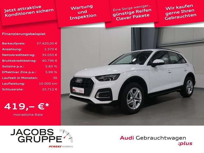 Weiß Gebraucht 2023 Audi Q5 Basis SUV | 37.420 € (Superpreis) - Bild 1/4