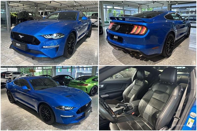 Blau Gebraucht 2019 Ford Mustang GT Premium Coupé | 40.980 € (Fairer Preis) - Bild 1/4