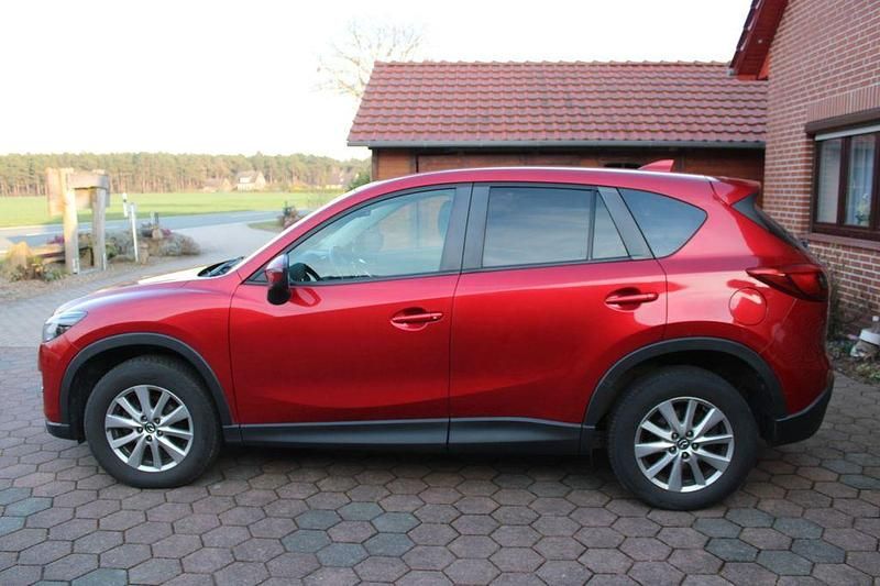 Gebraucht Mazda CX-5 Exclusive-Line 150 PS (110 kW) 2016 Rot SUV