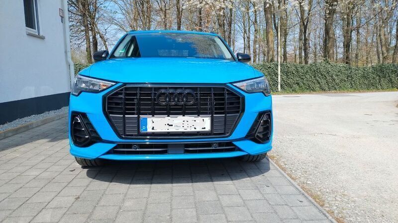 Blau Gebraucht 2023 Audi Q3 S-Line SUV | 34.400 € (Superpreis) - Bild 1/4