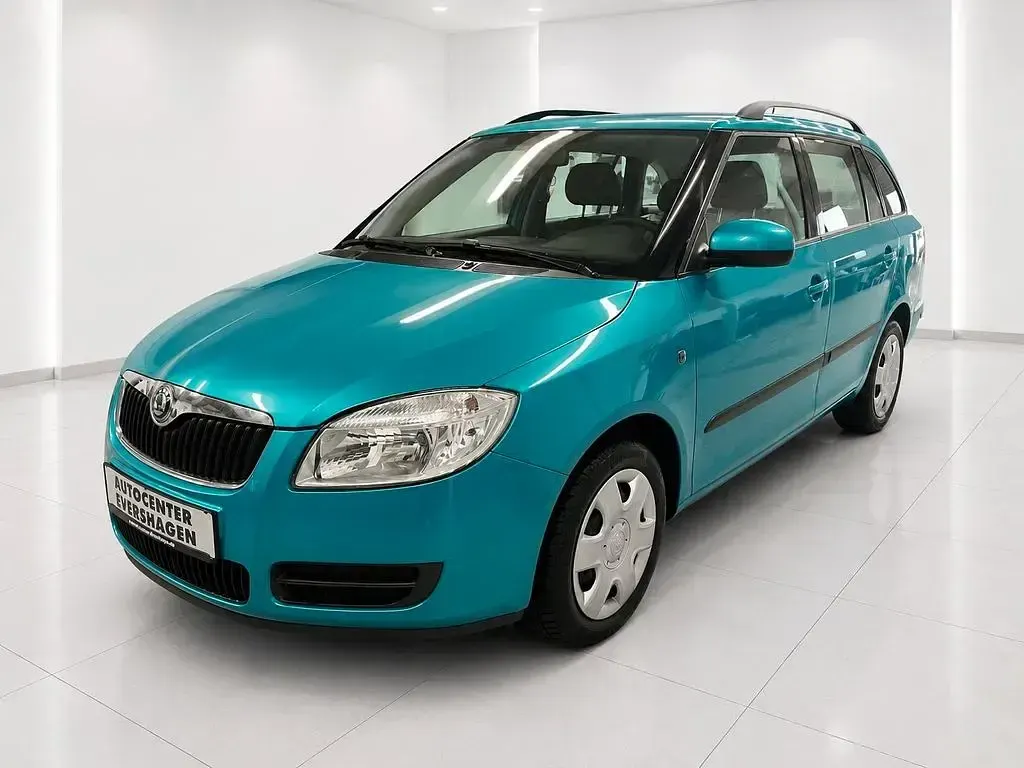 Gebraucht Skoda Fabia Ambiente 86 PS (63 kW) 2009 Blau Kombi
