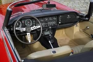 Gebraucht Jaguar E-Type 276 PS (202 kW) 1972 Rot Cabrio