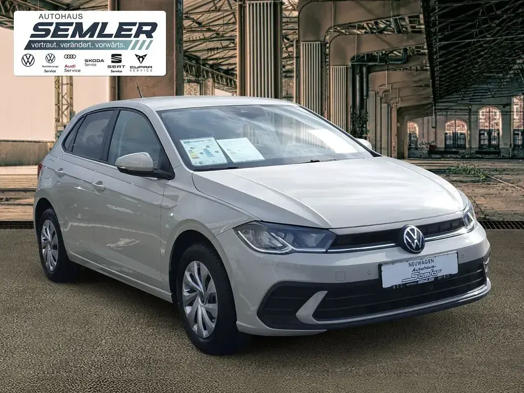 Ny VW Polo Basis 80 HK (58 kW) 2026 Grå Hatchback