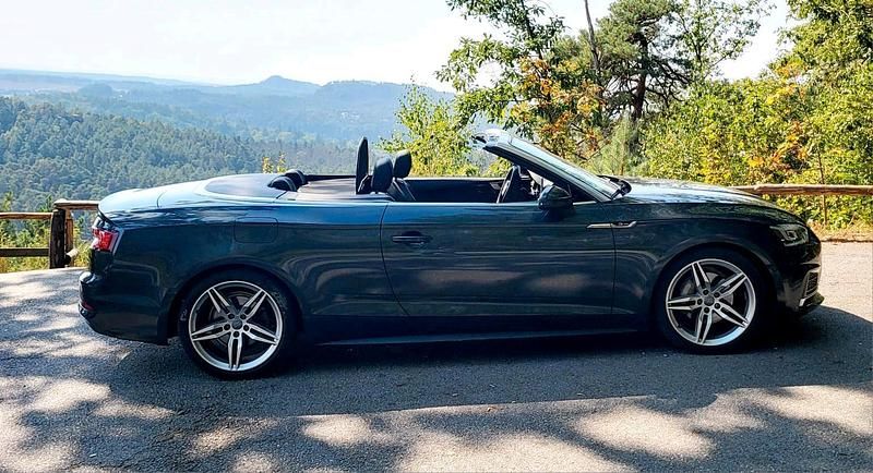 Grau Gebraucht 2019 Audi A5 Cabriolet S-Line Cabrio | 29.900 € (Superpreis) - Bild 1/4