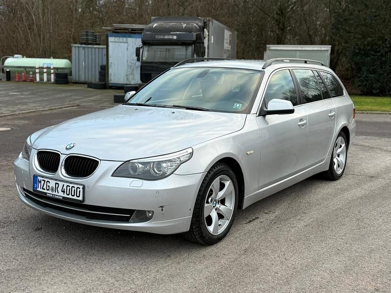 Silber Gebraucht 2009 BMW 520 Kombi | 1.800 € (Superpreis) - Bild 1/4