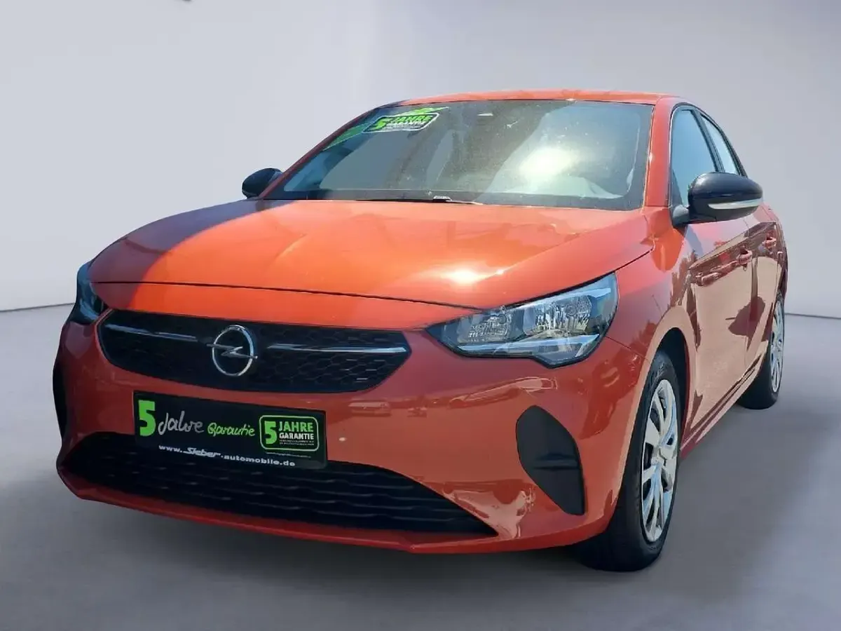 Gebraucht Opel Corsa Edition 75 PS (55 kW) 2023 Power orange/dynamik orange Kleinwagen