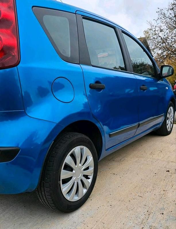 Gebraucht Nissan Note 90 PS (66 kW) 2009 Blau Kleinwagen