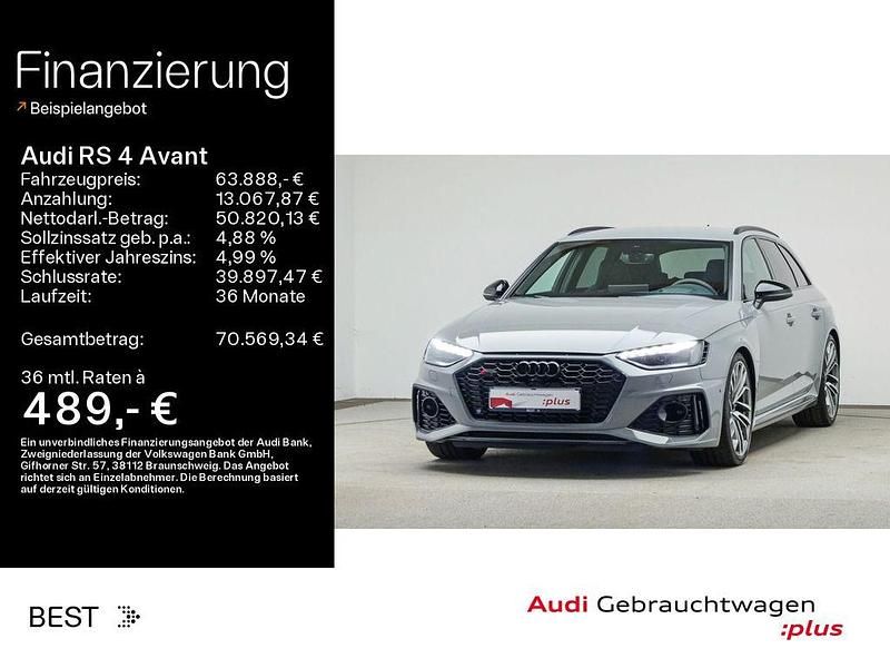 Gebraucht Audi RS4 Sport 450 PS (330 kW) 2023 Nardograu Kombi