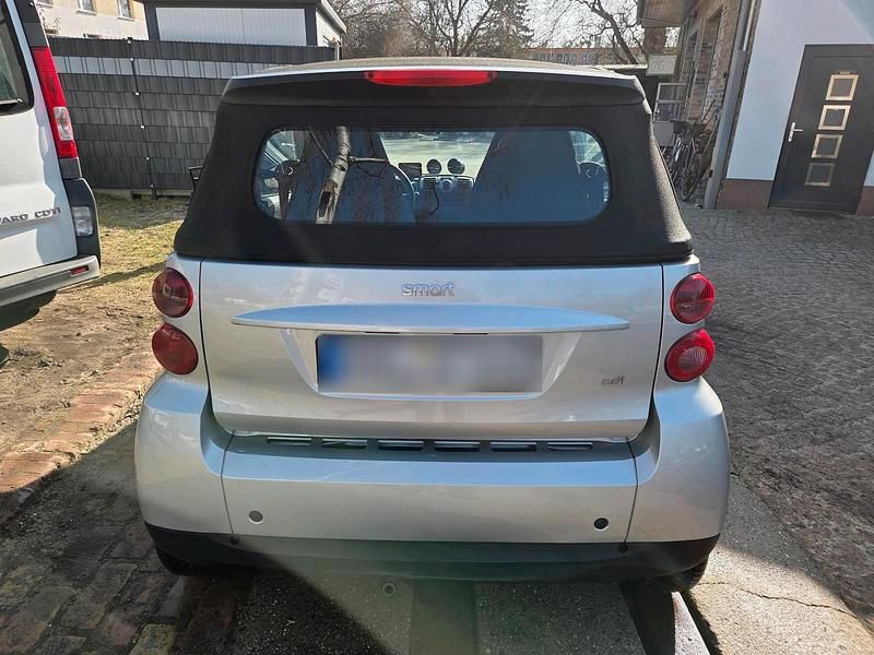 Gebraucht Smart ForTwo Cabrio 60 PS (44 kW) 2009 Silber Cabrio