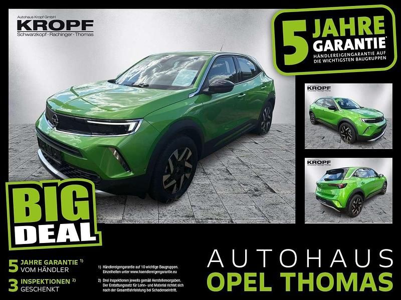 Matcha green/ikone gruen Gebraucht 2022 Opel Mokka-e Elegance SUV | 17.890 € (Guter Preis) - Bild 1/4