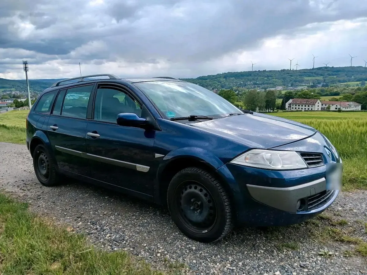 Gebraucht Renault Mégane GrandTour Exception 135 PS (99 kW) 2006 Blau Kombi