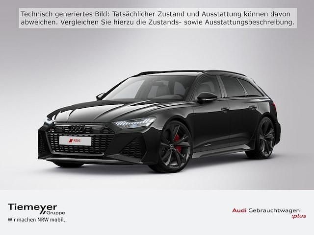 Mythosschwarz metallic Gebraucht 2025 Audi RS6 Ambiente Kombi | 112.250 € (Superpreis) - Bild 1/4