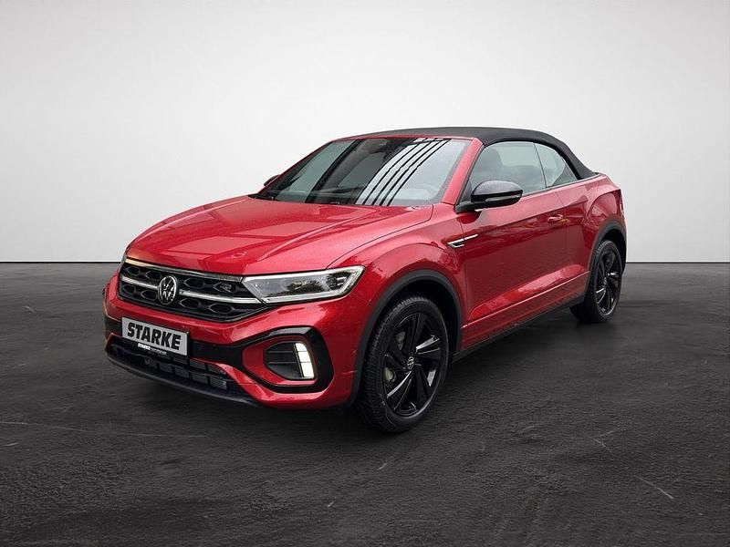 Neu VW T-Roc Cabriolet R-line 150 PS (110 kW) 2025 Grau (rauchgrau metallic schwarz) Cabrio