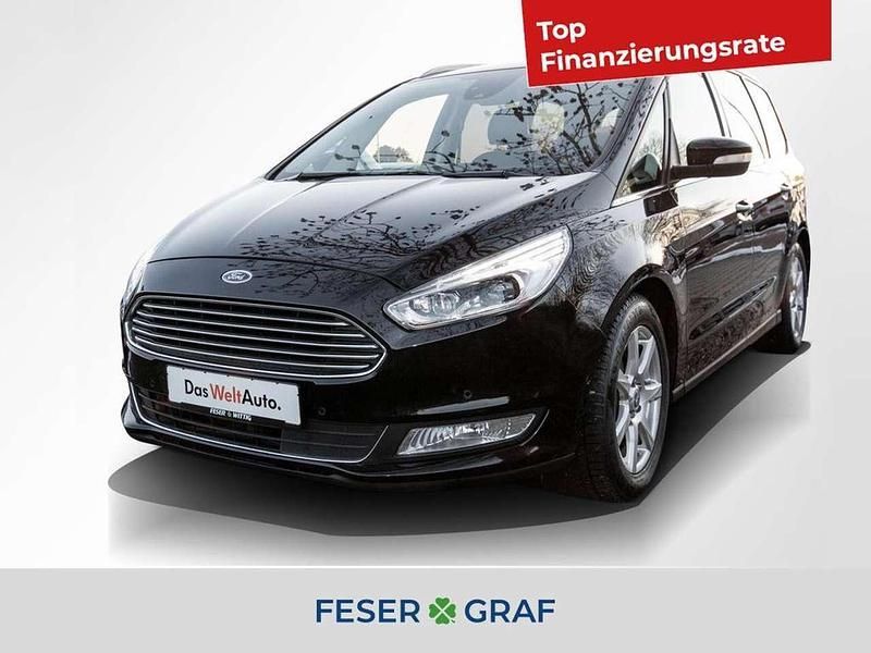 Iridiumschwarzmetallic Gebraucht 2019 Ford Galaxy Titanium Van / Kleinbus | 23.440 € (Fairer Preis) - Bild 1/4