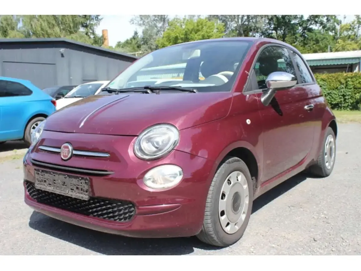 Gebraucht Fiat 500 Pop Star 69 PS (50 kW) 2016 Opera bordeau Limousine