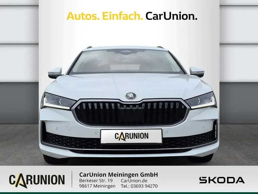 Neu Skoda Superb Selection 150 PS (110 kW) 2026 Weiß Kombi
