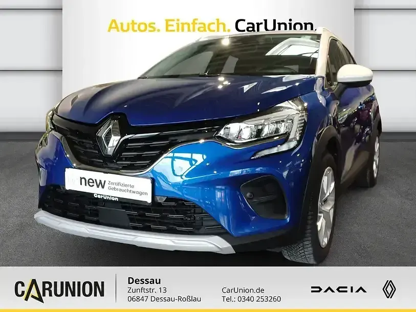 Usata Renault Captur Evolution 140 CV (102 kW) 2022 Zweifarbig: ironbla SUV