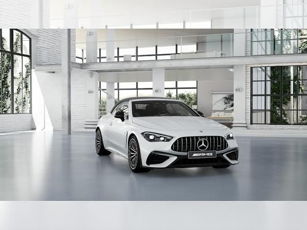 Weiß (manufaktur opalithweiß bright) Neu 2025 Mercedes CLE53 AMG Premium Plus Cabrio | 111.194 € (Fairer Preis) - Bild 1/4