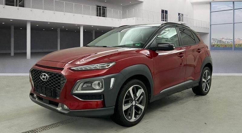 Rot Gebraucht 2018 Hyundai Kona Premium SUV | 17.950 € (Fairer Preis) - Bild 1/4