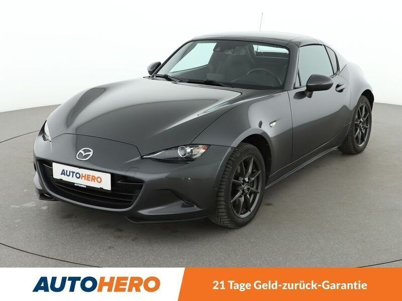 Grau Gebraucht 2018 Mazda MX5 Sports-Line Cabrio | 23.530 € (Fairer Preis) - Bild 1/3