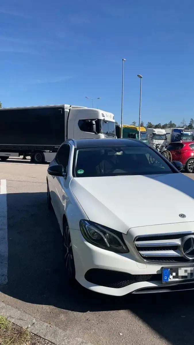 Brugt Mercedes E220 194 HK (142 kW) 2017 Hvid Stationcar