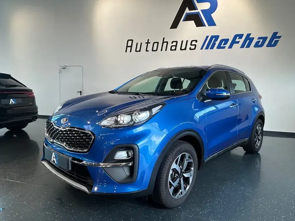 Gebraucht Kia Sportage Vision 177 PS (130 kW) 2020 Blau SUV