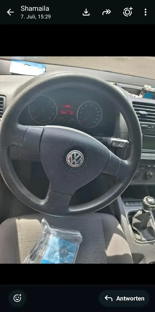 Gebraucht VW Golf VI 80 PS (58 kW) 2008 Schwarz Kleinwagen