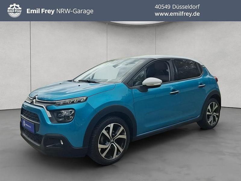 Spring blue metallic Gebraucht 2024 Citroën C3 PureTech Kleinwagen | 15.180 € (Guter Preis) - Bild 1/3