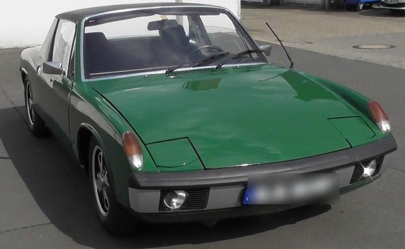 Grün Gebraucht 1971 Porsche 914 Cabrio | 27.500 € - Bild 1/4