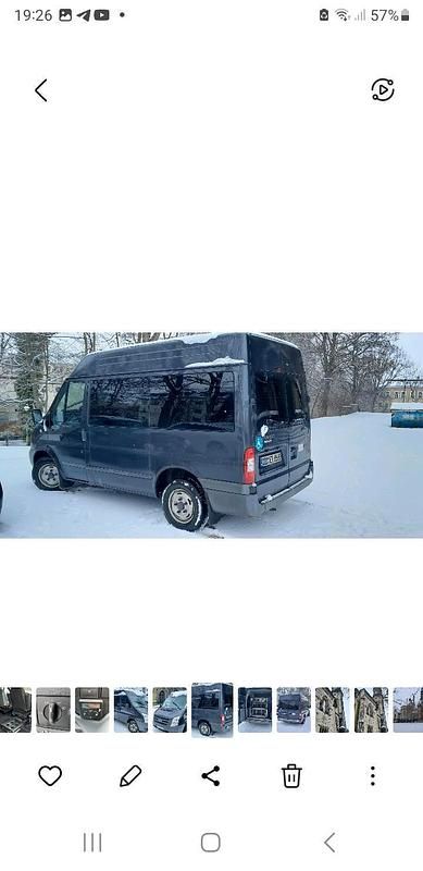 Gebraucht Ford Transit 82 PS (60 kW) 2011 Grau Van / Kleinbus