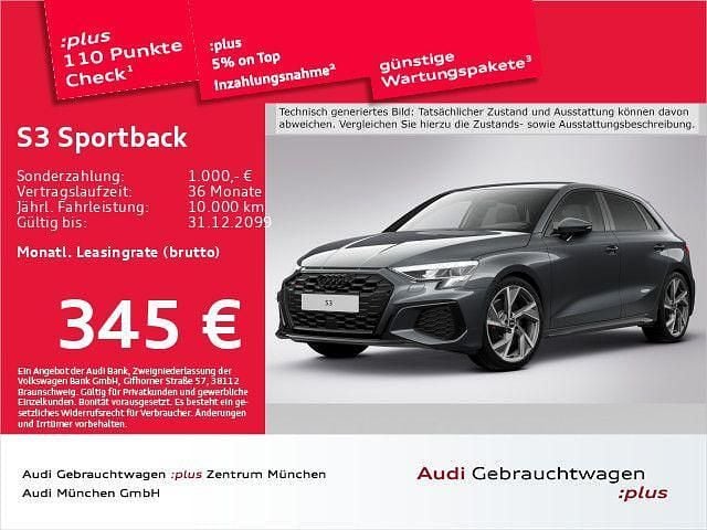 Daytonagrau perleffekt Gebraucht 2024 Audi S3 Sport Limousine | 37.711 € (Guter Preis) - Bild 1/1