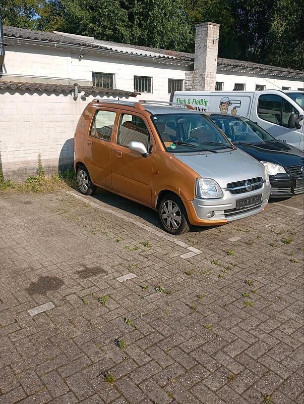 Silber Gebraucht 2003 Opel Agila Kleinwagen | 500 € - Bild 1/4