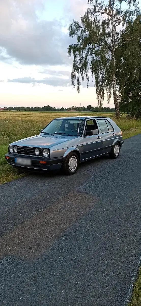 Gebraucht VW Golf II 72 PS (52 kW) 1989 Blau Kleinwagen