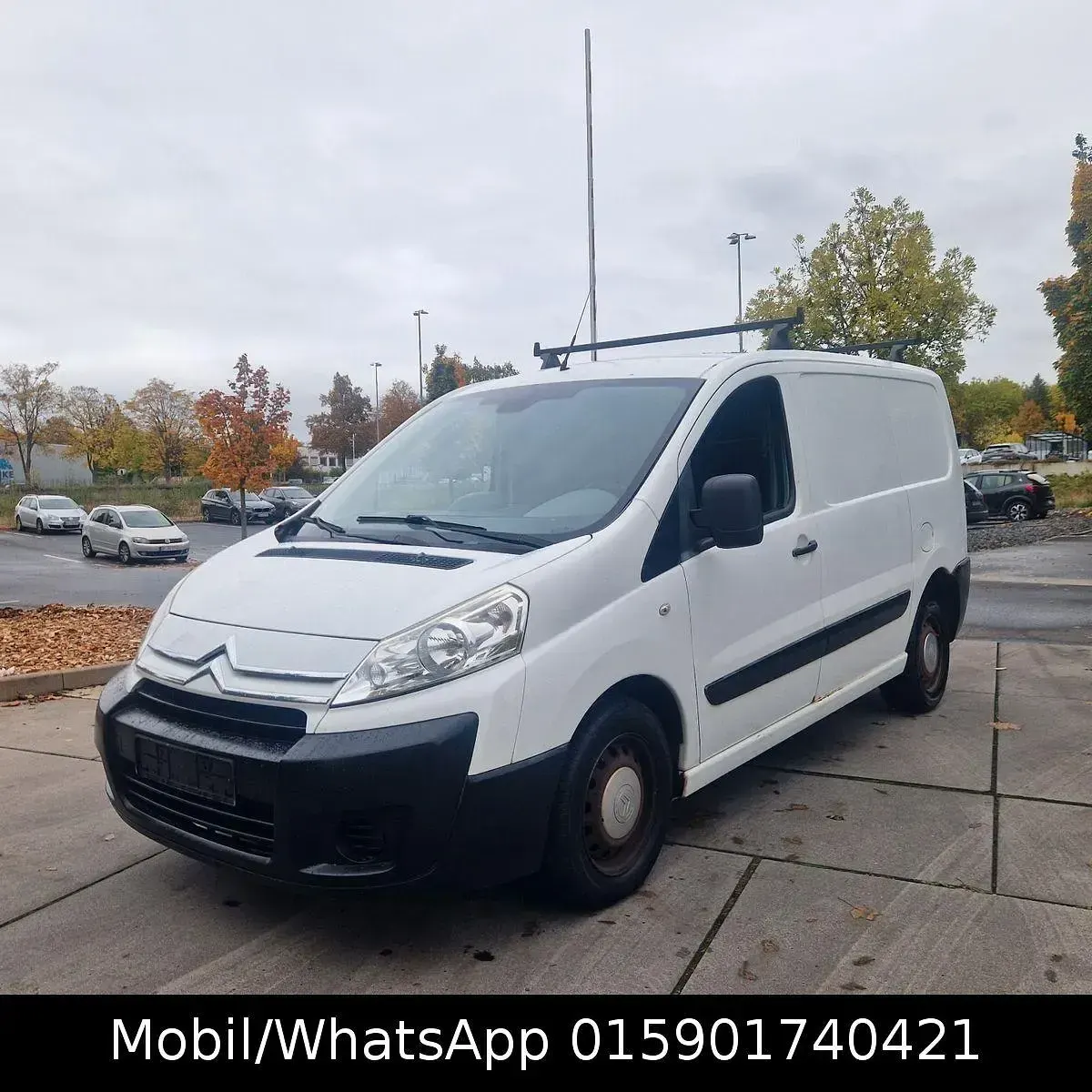 Gebraucht Citroën Jumpy 90 PS (66 kW) 2012 Weiß Van / Kleinbus