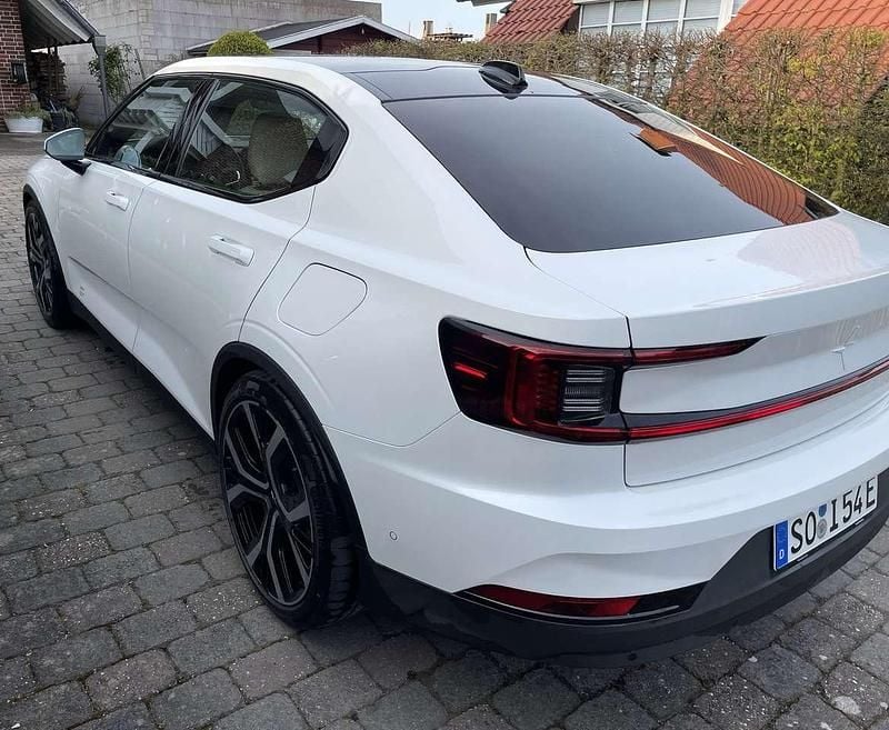 Weiß Gebraucht 2021 Polestar 2 Performance Limousine | 39.990 € (Teuer) - Bild 1/4