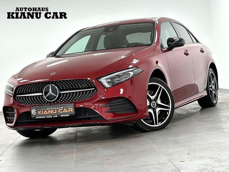 Rot Gebraucht 2022 Mercedes A250 AMG Limousine | 27.490 € (Guter Preis) - Bild 1/4